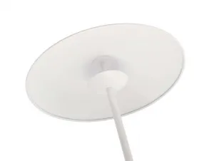 Stolová lampa biela LED 10,5W Lund Ledea