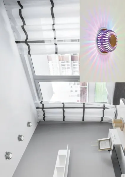 RGB LED stropné svietidlo
