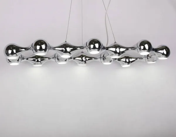 LED stropné svietidlo 3 14X3W chróm