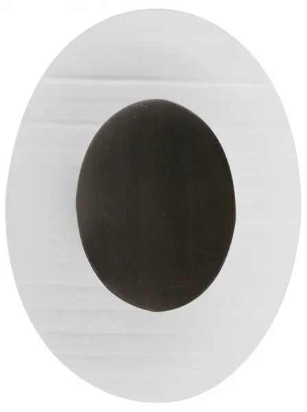 LED nástenná lampa 16x0,065W 22cm oválna
