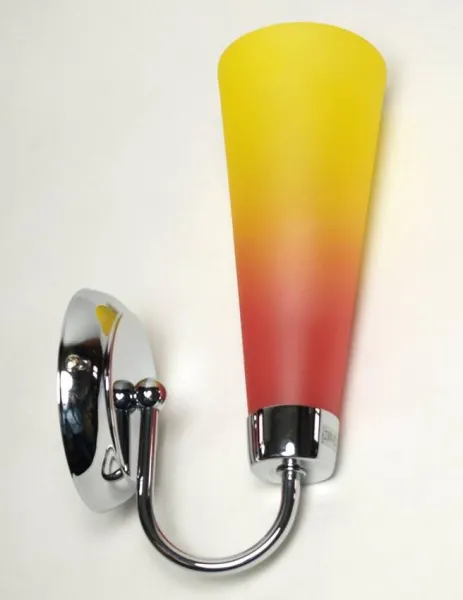 Farebná nástenná lampa Baleno