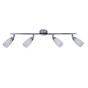 Stropné svietidlo Laufer4X40W G9 chróm