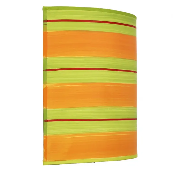 Nástenná lampa 1X40W E14 zelená oranžová MAJA