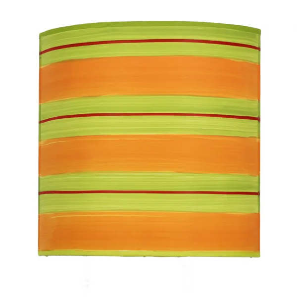 Nástenná lampa 1X40W E14 zelená oranžová MAJA