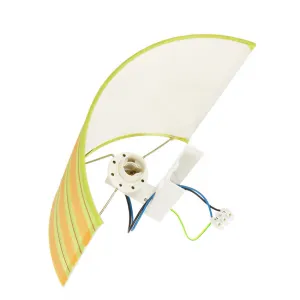 Nástenná lampa 1X40W E14 zelená oranžová MAJA