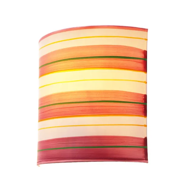 Nástenná lampa 1X40W E14 fialová/žltá MAJA