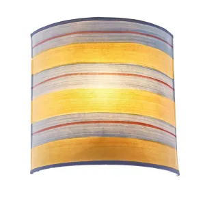 Nástenná lampa 1X40W E14 modrá/oranžová MAJA