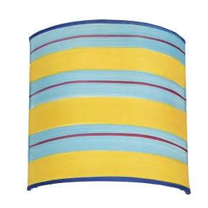 Nástenná lampa 1X40W E14 modrá/oranžová MAJA