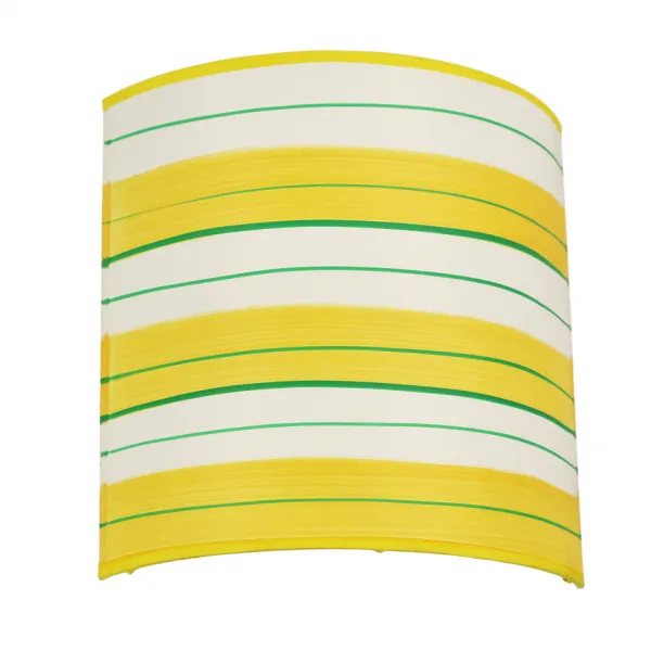 Nástenná lampa 1X40W E14 zelená/žltá MAJA