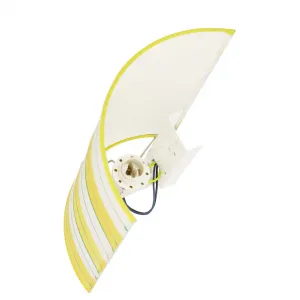 Nástenná lampa 1X40W E14 zelená/žltá MAJA