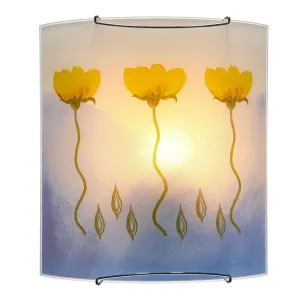 Nástenná lampa Anemon s nástenným svietidlom 1X60W