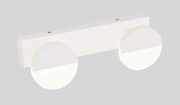 Nástenná lampa do kúpeľne biela dvojitá LED 3W 4000K Sing