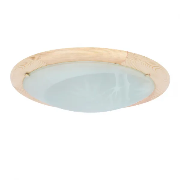 Stropné svietidlo Bambusové stropné svietidlo Drevené Štandardné 1X60 W E27 Borovicové