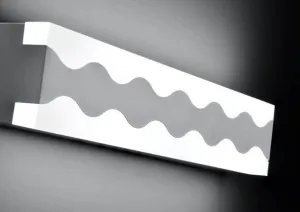 Nástenná lampa do kúpeľne biela LED 10W variabilná farba predná