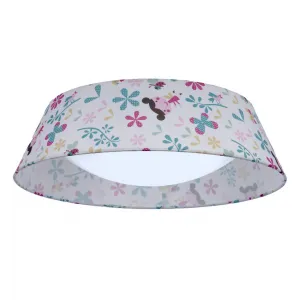 Stropná lampa pre dievčatá, stropná lampa 16W LED 6500K s tienidlom
