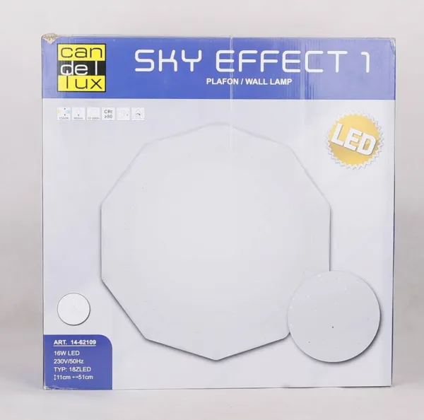 Stropné svietidlo Sky Stropné LED svietidlo 6500K