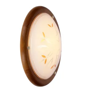 Stropné svietidlo plafond 30 1X60W E27 dub RUSTICA