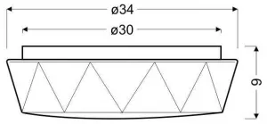 Stropné svietidlo Sky Stropné LED svietidlo 4000K