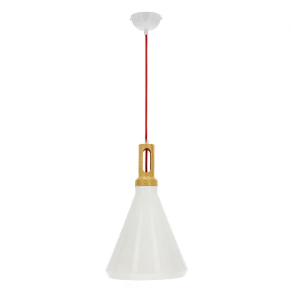 Stropná lampa Robinson e27 biela/žltá