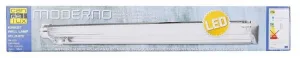 Nástenná lampa do kúpeľne chróm 58cm LED 9W studená Moderno