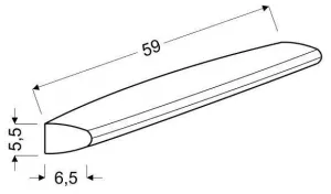 Nástenná lampa do kúpeľne biela LED lampa 10W 4000K Lena