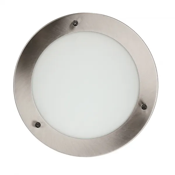 Stropné svietidlo do kúpeľne, saténový nikel, IP44, 40W, G9, Aquila