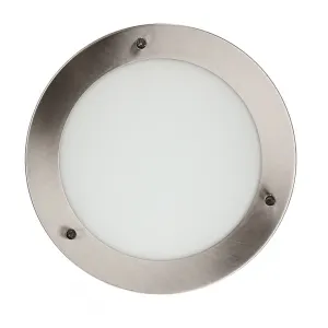 Stropné svietidlo do kúpeľne, saténový nikel, IP44, 40W, G9, Aquila