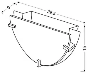 Stropná lampa Fikus11-12937 Stropná lampa E27