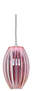 Stropná lampa Abuko 100 cm E27 ružová