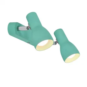 Nástenná lampa 2X40W E14 mätová PICARDO