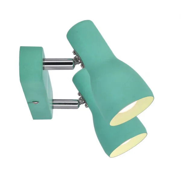 Nástenná lampa 2X40W E14 mätová PICARDO
