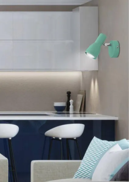 Nástenná lampa 1X40W E14 mätová PICARDO