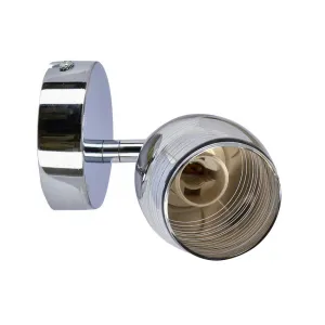 Nástenná lampa 1X10W E14 LED chróm MILTON
