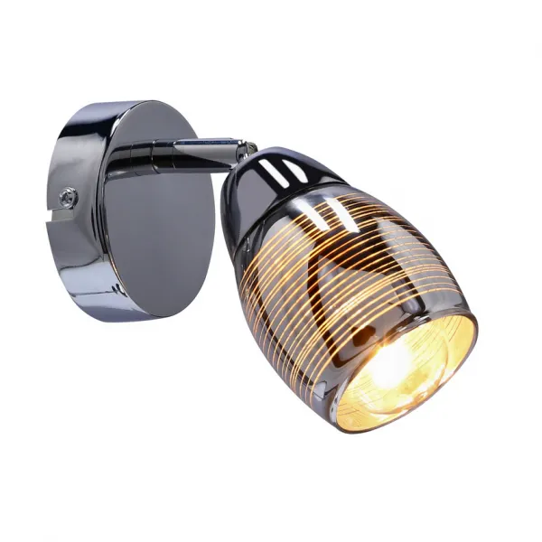 Nástenná lampa 1X10W E14 LED chróm MILTON