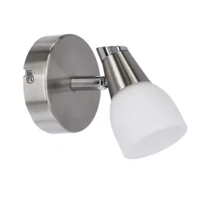 Nástenná lampa 1X40W G9 Matná/Chrómovo biela SELIA