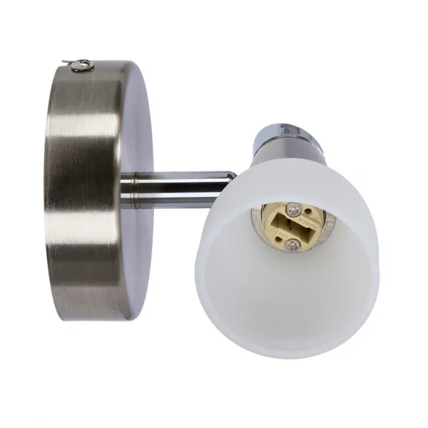 Nástenná lampa 1X40W G9 Matná/Chrómovo biela SELIA