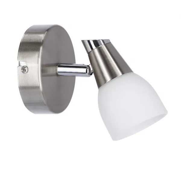 Nástenná lampa 1X40W G9 Matná/Chrómovo biela SELIA