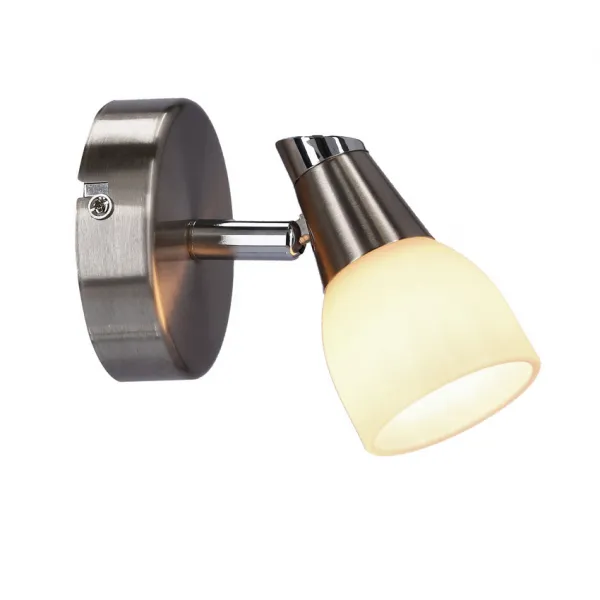 Nástenná lampa 1X40W G9 Matná/Chrómovo biela SELIA