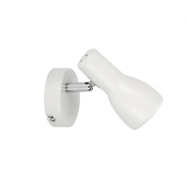 Nástenná lampa 1X40W E14 biela matná PICARDO
