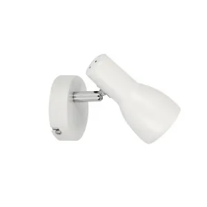 Nástenná lampa 1X40W E14 biela matná PICARDO