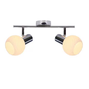 Nástenná lampa Turno E14 chróm