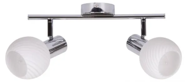 Nástenná lampa Turno E14 chróm