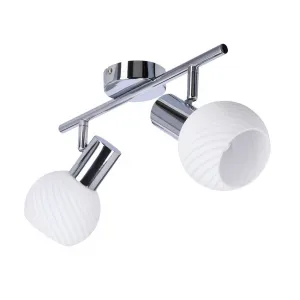 Nástenná lampa Turno E14 chróm