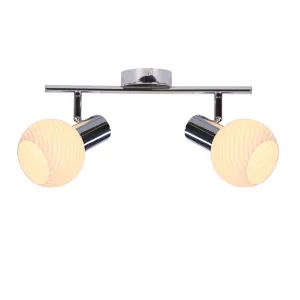Nástenná lampa Turno E14 chróm