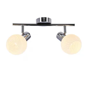 Nástenná lampa Turno E14 chróm