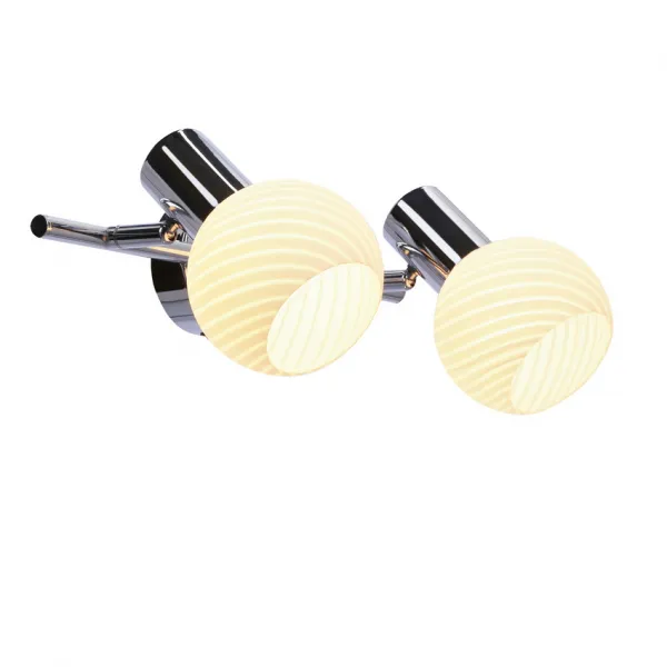Nástenná lampa Turno E14 chróm