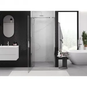 MEXEN/S - Exo sprchové dvere krídlové 100, transparent, chróm 8181-100-000-01-00