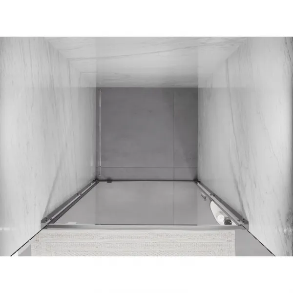 MEXEN/S - Exo sprchové dvere krídlové 100, transparent, chróm 8181-100-000-01-00