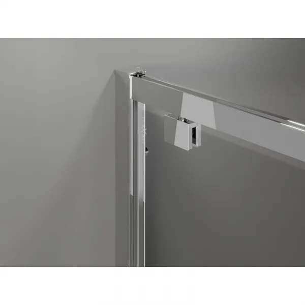 MEXEN - Exo sprchové dvere krídlové 80, transparent, chróm 8182-080-000-01-00