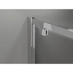 MEXEN - Exo sprchové dvere krídlové 80, transparent, chróm 8182-080-000-01-00